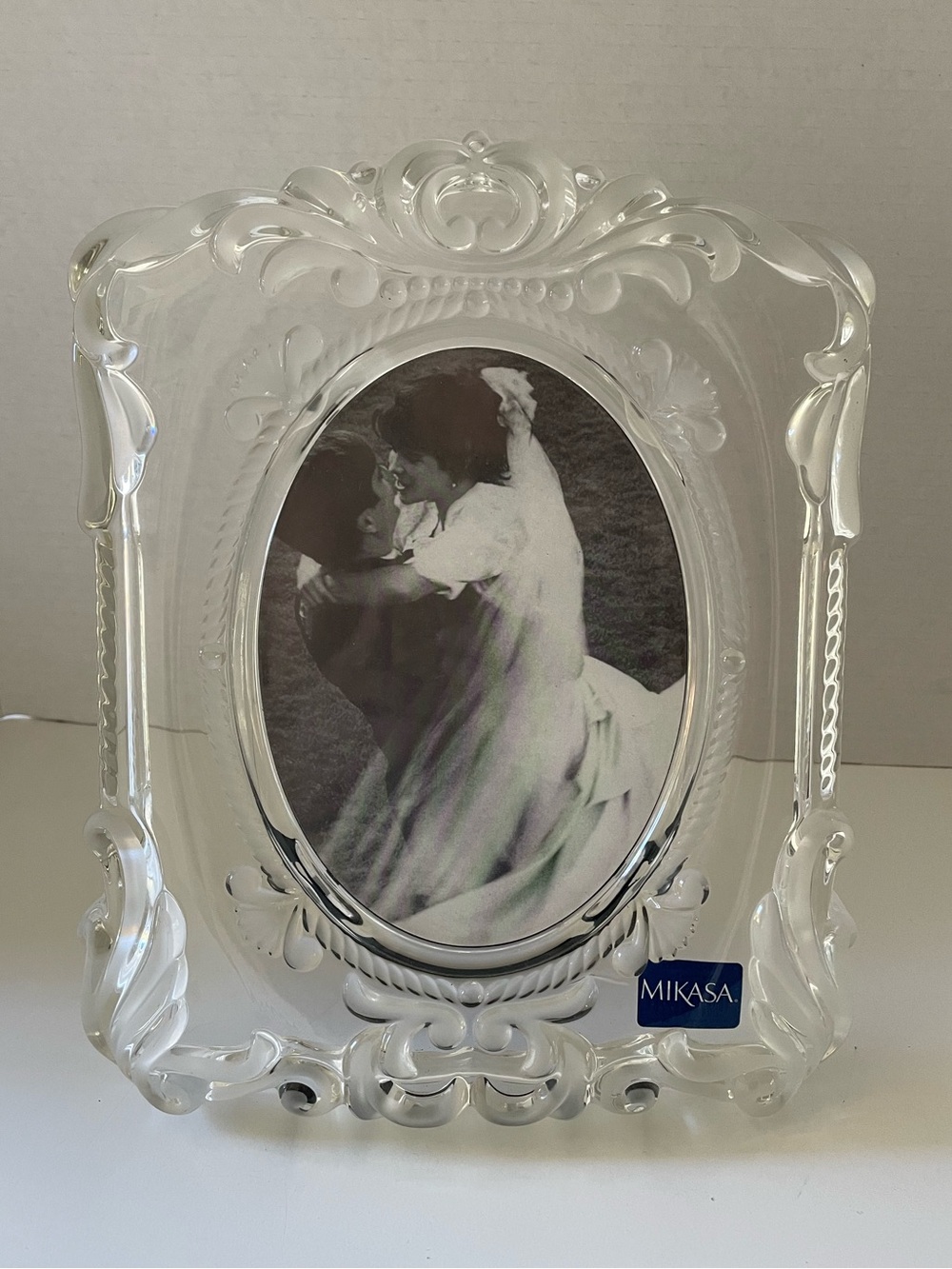 Mikasa Princess 5x7 Crystal Frame NWT | Romantic Quiet Luxury Elegant Décor